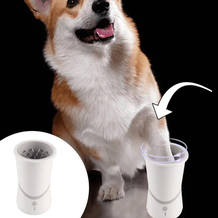 Pet electric foot washer